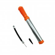 Насос ручний для м'ячів, надувних виробів Pump NE-P-20R червоний