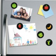 Набор магнитов Magdum Веселые фрукты и овощи