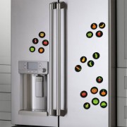 Набор магнитов Magdum Веселые фрукты и овощи