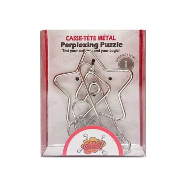 Металлическая головоломка Perplexing puzzle 5562D-10, 1 сложность