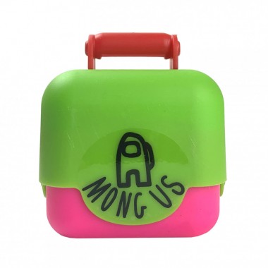 Фигурки героев "Amoung Us" 53512 в  чемоданчике (Зеленый)