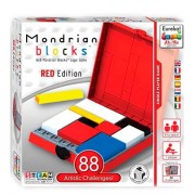 Ah!Ha Mondrian Blocks red | Головоломка Блоки Мондриана (красный) 473553 (RL-KBK)