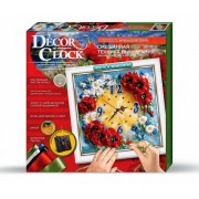 Набор для творчества Danko Toys Decor Clock Маки 4298-01-04DT