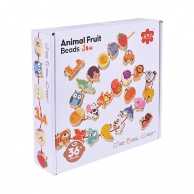 Деревянная игрушка Шнуровка C9429 двухсторонняя