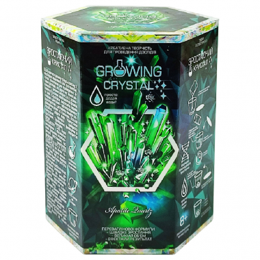 Ігровий набір для вирощування кристалів GRK-01 GROWING CRYSTAL