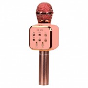Микрофон DS-878 караоке (Rose-Gold)