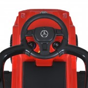 Дитяча каталка-толокар M 5046L-3 червоний, з батьківською ручкою