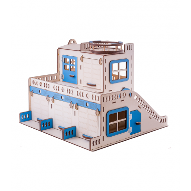 Игрушечный гараж для машинок. Мега трек G004 с подсветкой