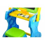 Дитячий мольберт /парта зі стільчиком YM884 (Blue) синій