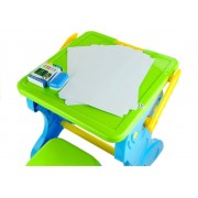 Дитячий мольберт /парта зі стільчиком YM884 (Blue) синій