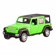 Дитяча машинка металева Jeep Wrangler Rubicon АВТОПРОМ 6616 масштаб 1:32 Зелений