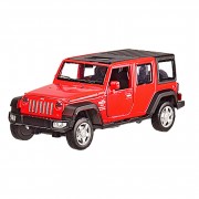 Дитяча машинка металева Jeep Wrangler Rubicon АВТОПРОМ 6616 масштаб 1:32 Червоний