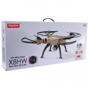 Квадрокоптер Syma с гироскопом, камера, WiFi X8HW