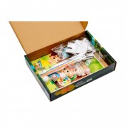 Деревʼяний пазл-розмальовка А5