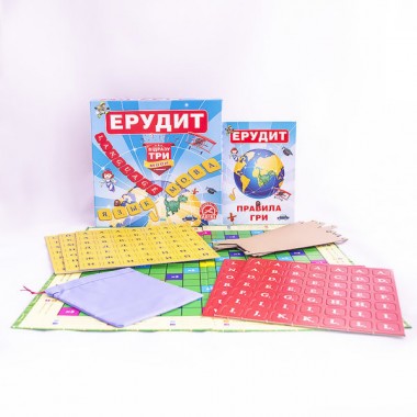 Настольная игра Arial Ерудит. Три мови 910091-3