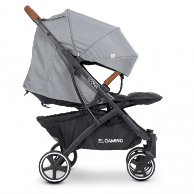 Коляска дитяча прогулянкова EL CAMINO ME 1090-1 Quiet Gray