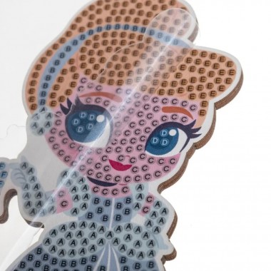 Набор для творчества со стразами Золушка Crystal Art CAFGR-DNY004 на подставке