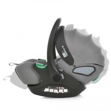 Детское автокресло i-FIX ME 1110 Simply Gray
