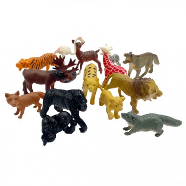 Детский набор животных Animal Kingdom 9618-32 12 шт, от 4 см