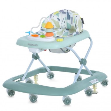 Детские Ходунки Pyramid ME 1217 Green, музыка, свет