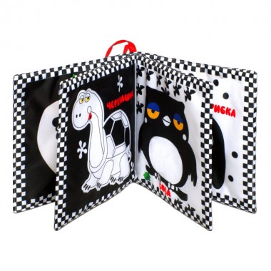 Большая мягкая книга-пищалка 