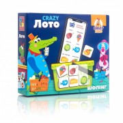 Игра настольная Vladi Toys Crazy Лото (Укр) VT8055-09