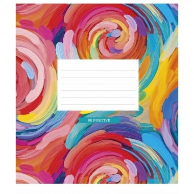 Тетрадь ученическая Color notes 024-3368K-2 в клетку, 24 листов