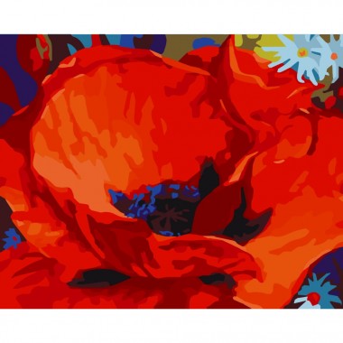 Картина за номерами "Розкішна квітка" Art Craft 12148-AC 40х50 см