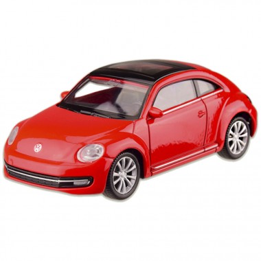 Машина металева VOLKSWAGEN '12 THE BEETLE "WELLY" 44038CW масштаб 1:43