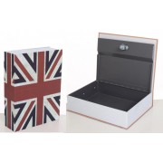 Книга-сейф на замку MK 0791 металева  Union Jack