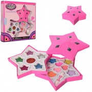 Косметика 10939E3 зірка, 2 яруси, тіні, блиск, пензлики