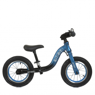 Беговел Profi Kids ML1203A-3 Сине-черный, 12 дюймов