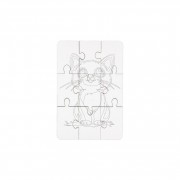 Деревʼяний пазл-розмальовка А5