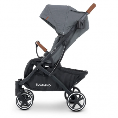Коляска дитяча прогулянкова EL CAMINO ME 1090-1 Smoke Gray