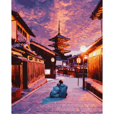 Картина по номерам Brushme Романтика в Киото GX28891
