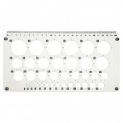 Линейка-трафарет 