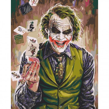 Картина по номерам Джокер победитель Art Craft 10304-AC 40х50 см