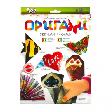 Набор для творчества Оригами Ор-01-01…05, 6 фигурок