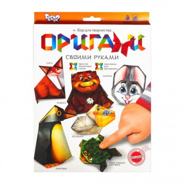 Набор для творчества Оригами Ор-01-01…05, 6 фигурок