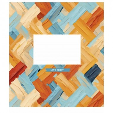 Тетрадь ученическая Color notes 024-3368K-3 в клетку, 24 листов