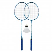 Набор для игры Бадминтон BD23556(Blue) 2 ракетки, волан, чехол