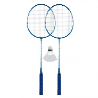 Набор для игры Бадминтон BD23556(Blue) 2 ракетки, волан, чехол