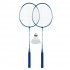 Набор для игры Бадминтон BD23556(Blue) 2 ракетки, волан, чехол