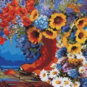 Набор картин по номерам 2 в 1