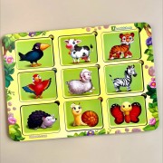 Дерев'яний пазл-вкладиш