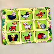 Дерев'яний пазл-вкладиш