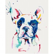 Картина по номерам Идейка Животные, птицы Настоящие джентельмены 40х50см KHO2498