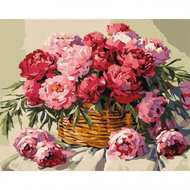 Картина по номерам Мелодия цветения KHO3304, 40x50 см Картина по номерам Мелодия цветения KHO3304, 40x50 см