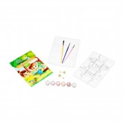 Деревʼяний пазл-розмальовка А5