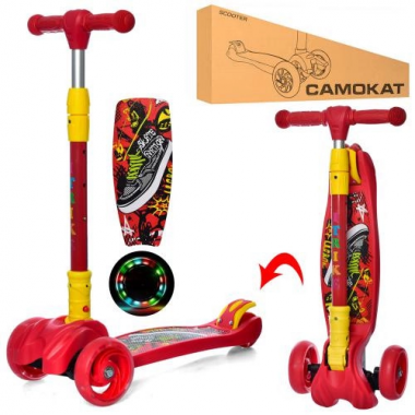 Самокат дитячий MAXI iTrike JR3-060-11-R складний